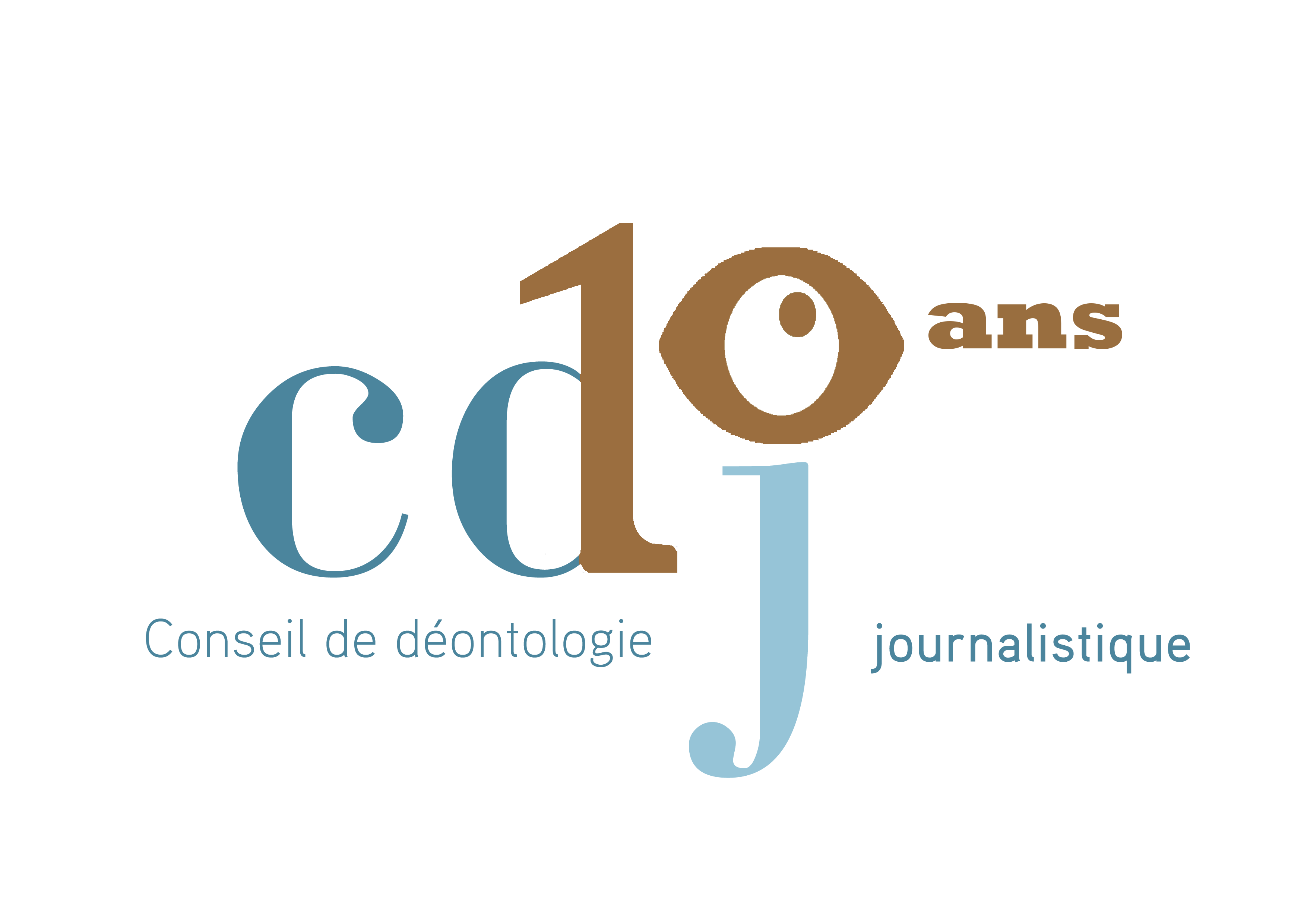 logo des 10 ans du CDJ